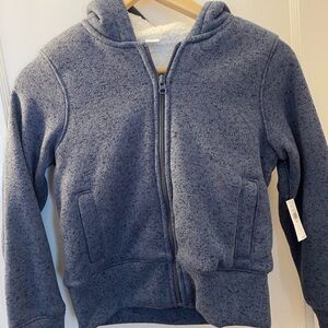 Old Navy Boy’s Sherpa-Lined Hoodie Size M (8) NWT